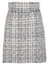 DOLCE & GABBANA DOLCE & GABBANA TWEED MINI SKIRT