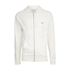 MAISON KITSUNÉ TRIcolour FOX PATCH ZIPPED HOODIE,MKI2B6HSOWH