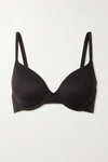 Skims Fits Everybody Unlined Underwire Bra In Black