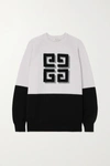 GIVENCHY INTARSIA CASHMERE SWEATER