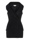 ALEXANDER MCQUEEN ALEXANDER MCQUEEN SLEEVELESS TUXEDO BLAZER