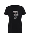 Karl Lagerfeld T-shirts In Black