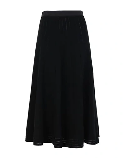 Karl Lagerfeld Midi Skirts In Black
