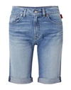 DENIMIST DENIMIST WOMAN DENIM SHORTS BLUE SIZE 30 COTTON,42829219OF 7