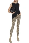 CURRENT ELLIOTT THE HIGH WAIST ANKLE TIGER-PRINT HIGH-RISE SKINNY JEANS,3074457345624607894
