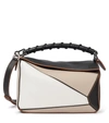LOEWE PUZZLE CRAFT SMALL LEATHER SHOULDER BAG,P00478980