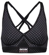 ADAM SELMAN SPORT BONDED POLKA-DOT SPORTS BRA,P00535029