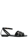 SAINT LAURENT SAINT LAURENT TRIBUTE FLAT SANDALS