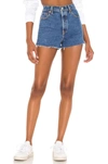 Levi's 501 High-rise Denim Shorts In Charleston Erosion