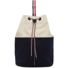 THOM BROWNE OFF-WHITE SAILOR BACKPACK