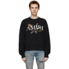 Amiri Logo-print Cotton Sweatshirt In Black