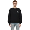 AMIRI BLACK BANDANA STARS SWEATSHIRT