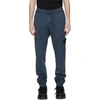 STONE ISLAND BLUE CARGO LOUNGE PANTS