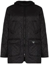 BARBOUR BEACON BEDALE ZIP-UP QUILTED JACKET