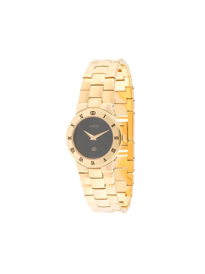 Pre-owned Gucci  3300l 25mm In Gold