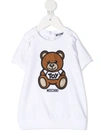 MOSCHINO TEDDY BEAR EMBROIDERED DRESS