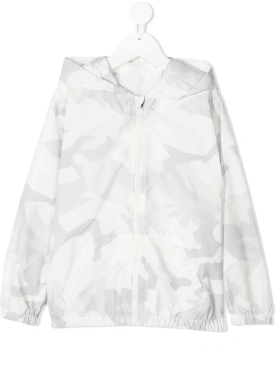 Dolce & Gabbana Kids Camouflage Hoodie (2-6 Years) In White