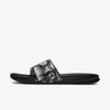 Nike Benassi Jdi Men's Slide (black) In Black,black,white,green Strike