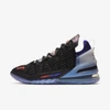 Nike Lebron 18 "the Chosen 2" Basketball Shoe In Black,fierce Purple,metallic Silver,bright Crimson
