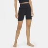Nike Women's  Yoga Luxe High-waisted Shorts In Black