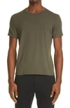 Tom Ford Silk And Cotton Knitted T-shirt In Beige