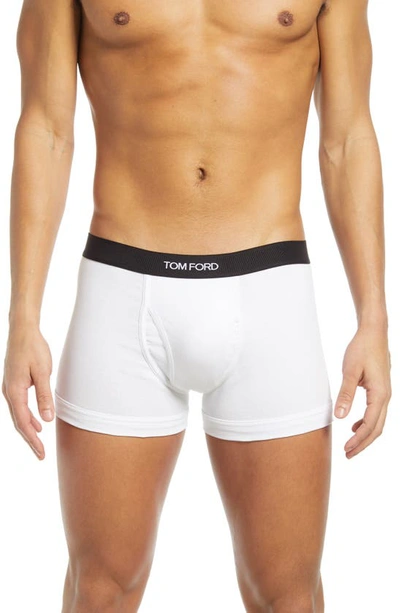 TOM FORD 2-PACK COTTON JERSEY BOXER BRIEFS,T4XC31040