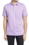 BUGATCHI PIMA COTTON SHORT SLEEVE POLO SHIRT,RF2111F65