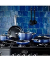 Blue Diamond 10-pc. Cookware Set In Blue