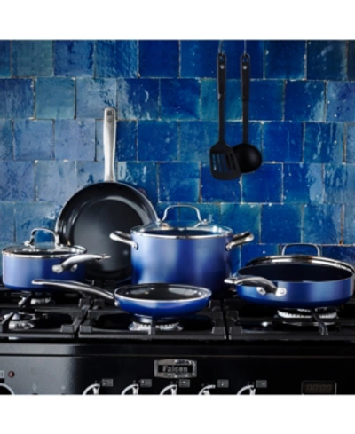 Blue Diamond 10-pc. Cookware Set In Blue