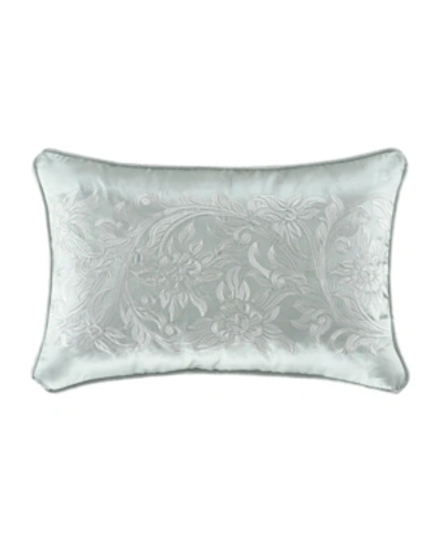 J Queen New York Riverside Boudoir Decorative Throw Pillow, 14" X 21" Bedding In Light, Pastel Green