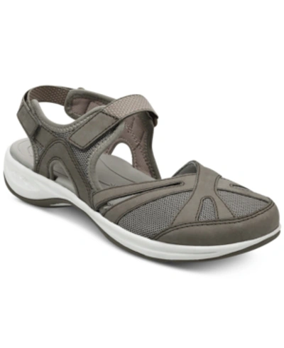 Easy Spirit Women's Esplash Closed Toe Sling Back Casual Sandals Women's Shoes In Grey