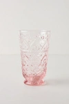 Anthropologie Bombay Tumbler Glasses, Set Of 4 By  In Pink Size S/4tumbler