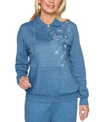 ALFRED DUNNER ALL ABOUT EASE EMBELLISHED SWEATSHIRT