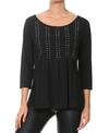 BELLDINI RHINESTONE EMBELLISHED TOP