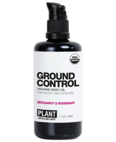 Plant Apothecary Ground Control Body Oil, 1.7 oz