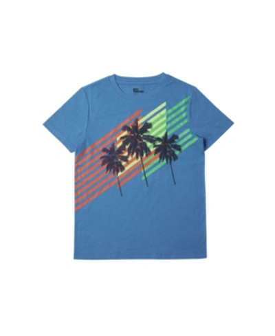 Epic Threads Kids' Big Boys Graphic T-shirt In Azure Blue