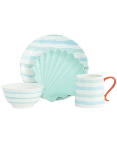 Baum Ocean 16 Piece Dinnerware Set In Multi