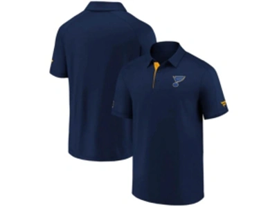 Majestic St. Louis Blues Men's Locker Room Performance Polo