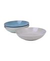 Sango Siterra Set Of 4 Dinner Bowl In Multi