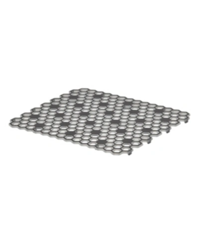 Spectrum Diversified Hexa Small Sink Mat In Dark Gray