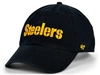 47 Brand Pittsburgh Steelers Clean Up Cap In Black