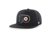 47 Brand Philadelphia Flyers No Shot Snapback Cap In Black