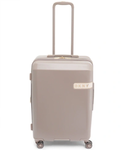 Dkny Closeout!  Rapture 24" Hardside Spinner Suitcase In Ash