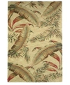 Kas Sparta Ferns 3124 Ivory 3'6" X 5'6" Area Rug In 3124 Ivory