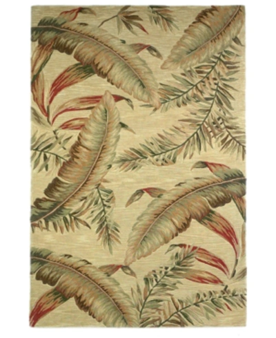 Kas Sparta Ferns 3124 Ivory 3'6" X 5'6" Area Rug