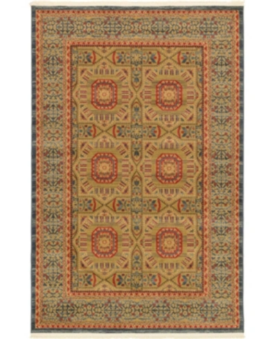 Bridgeport Home Wilder Wld6 5' X 8' Area Rug In Blue