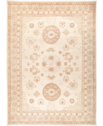 Adorn Hand Woven Rugs Closeout!  One Of A Kind Ooak2772 Ivory 9'10" X 13'9" Area Rug In Beige