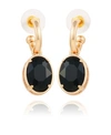 T Tahari Women's Pave Hoop With Drop Earring In Gold-tone