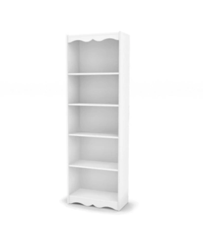 Corliving Sonax Hawthorne 72" Tall Bookcase In White