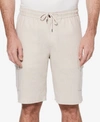 Cubavera Men's Linen Blend Pull-on Cargo Short In Natural